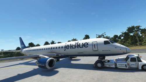 E-190 jetBlue Tartan