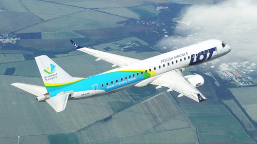 E190 PLL LOT "Warmia Mazury"