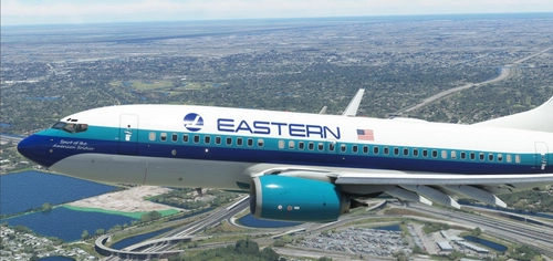 EASTERN AIRLINES PMDG-737-700 CLASSIC