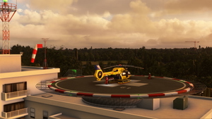 EDL1 - Sankt Georg Hospital Leipzig (GER, Helipad, Runways and Parkings) thumbnail 5