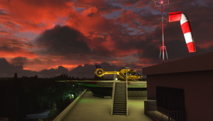 EDL1 - Sankt Georg Hospital Leipzig (GER, Helipad, Runways and Parkings) thumbnail 8