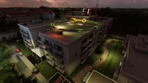 EDL1 - Sankt Georg Hospital Leipzig (GER, Helipad, Runways and Parkings) thumbnail 4