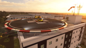 EDL2 - Herzzentrum Leipzig (Heart Clinic) (GER, Rooftop Helipad) thumbnail 16