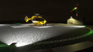 EDL2 - Herzzentrum Leipzig (Heart Clinic) (GER, Rooftop Helipad) thumbnail 2