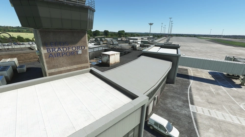 EGNM Leeds Bradford - Remove static aircrafts [unofficial]