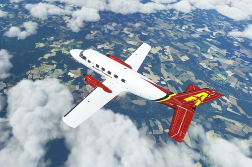 Embraer E110 P1 Variant Alliance VA Livery