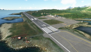 ENSH - Svolvaer airport, Helle thumbnail 8