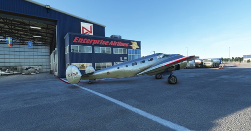 Enterprise Airlines BE18 C-FCLO