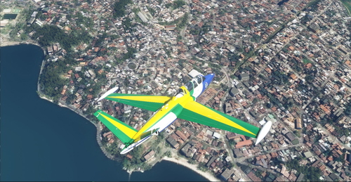 Esquadrilha da Fumaça (EDA) | AzurPoly Fouga CM170 Magister | 8K Resolution