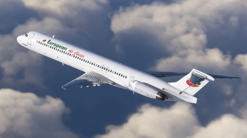 European Air Charter [LZ-LDJ] Leonardo MD82 (Fly the Maddog X)