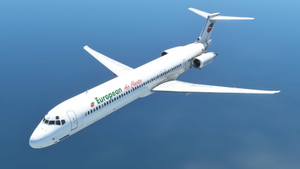 European Air Charter [LZ-LDJ] Leonardo MD82 (Fly the Maddog X) thumbnail 6
