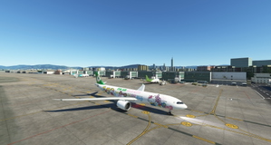 EVA AIR Friendship (Hello Kitty) [4K] A330-900neo thumbnail 1