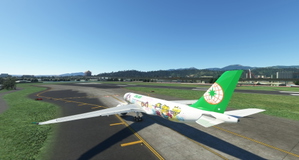 EVA AIR Friendship (Hello Kitty) [4K] A330-900neo thumbnail 2
