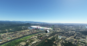 EVA AIR Friendship (Hello Kitty) [4K] A330-900neo thumbnail 5