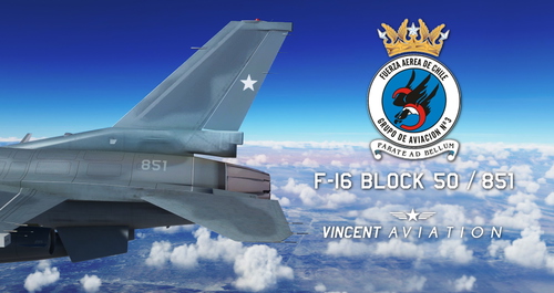 F-16 Block 50 Fuerza Aérea de Chile (Color gris)