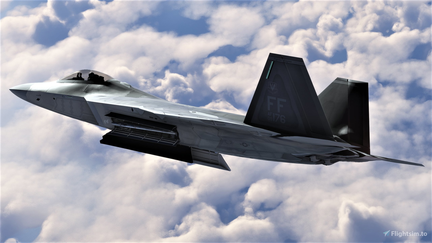 F-22A 1st FW & 27th FS Package (Langley AFB) for Microsoft Flight ...