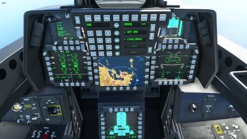 F-22A "Premium" Cockpit Text Upgrade (Top Mach Studios)