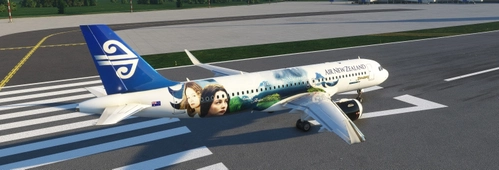 FBW A320 MIDDLE EARTH THEME  INSPIRED BY THE HOBBIT