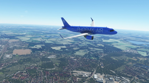 [A32NX] FBW A320 NEO Phoenix Air ACJ 320 Liverie Fictional 