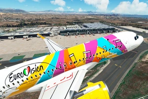 [A32NX] FBW A320 NEO VUELING EUROVISION 2022 thumbnail 9