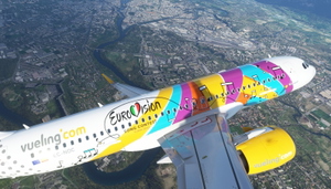 [A32NX] FBW A320 NEO VUELING EUROVISION 2022 thumbnail 3