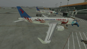 [fbw a32nx] China Eastern for livery A320neo thumbnail 3