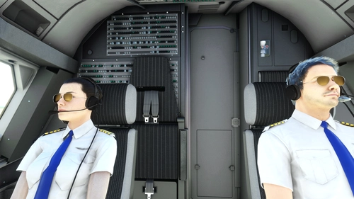 FBW A32NX - Pilot & Copilot Avatar