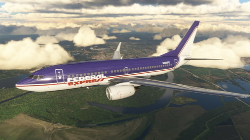 Federal Express N205FE - PMDG 737-700BDSF