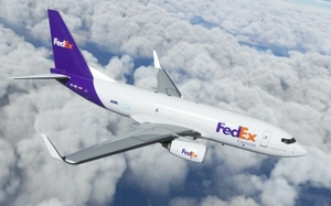FedEx (OE-IWE) PMDG 737-700BDSF - 8K thumbnail 1