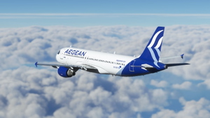 Fenix A320 | [4K] Aegean Airlines (SX-DGY) w/Cabin thumbnail 6