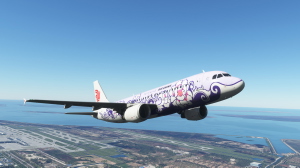 Fenix A320 Air China Purple Peony B-2376 thumbnail 5