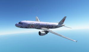 Fenix A320 Air China Purple Peony B-2376 thumbnail 3