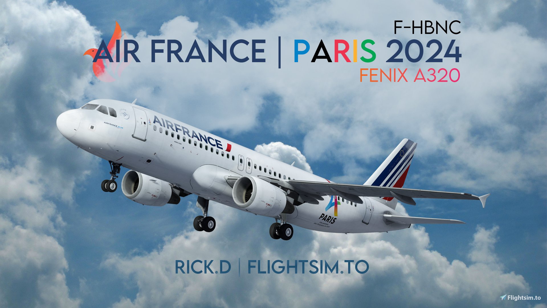 ✈️ Fenix A320 | Air France | Paris 2024 | F-HBNC [8K]&nbsp; - Image 1