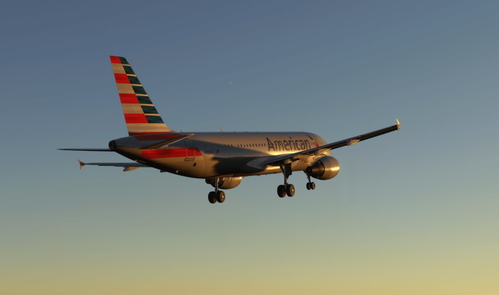 Fenix A320 American Airlines Darker Text