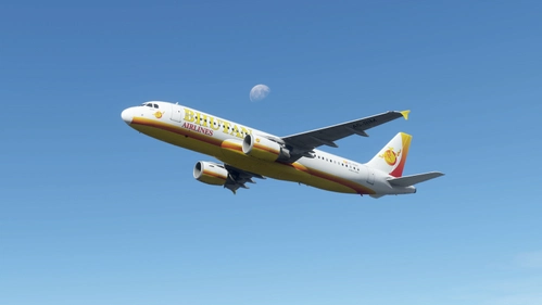 Fenix A320 Bhutan Airlines | (A5-RIM) RIMP with Cabin | 8K & 4K