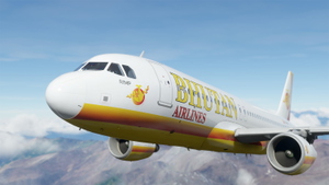 Fenix A320 Bhutan Airlines | (A5-RIM) RIMP with Cabin | 8K & 4K thumbnail 5