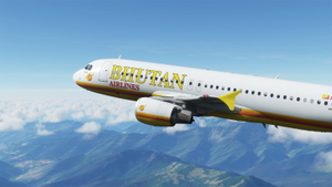 Fenix A320 Bhutan Airlines | (A5-RIM) RIMP with Cabin | 8K & 4K thumbnail 6