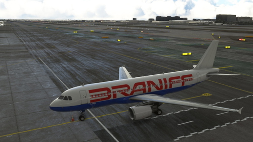 Fenix A320 Braniff International N901BN (Fictional CFM)