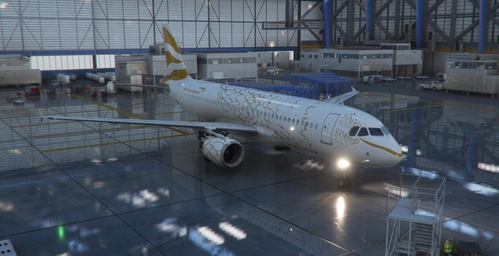 Fenix a320 British Airways 'Golden Dove' Livery