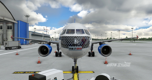 【0515STUDIO】Fenix A320 Capital Airlines B-6958 (首都航空彩绘） include cabin texture