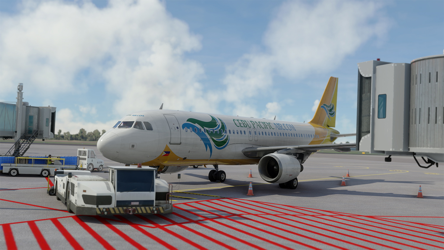 Fenix A320 Cebu Pacific Air Wx with Cabin (RP-C3266) - Image 1