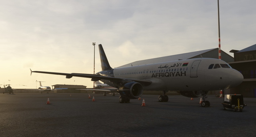 Fenix A320 CFM | Afriqiyah Airways | 5A-ONO | 8K