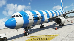 FENIX A320 | Condor (D-AICU) 'Sea Livery' thumbnail 1