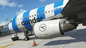 FENIX A320 | Condor (D-AICU) 'Sea Livery' thumbnail 3