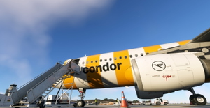 FENIX A320 | Condor 'Sunshine' Livery | D-AICU [8K] Cabin Seats thumbnail 3