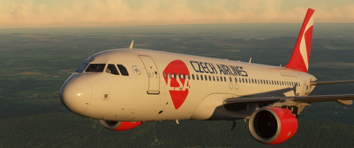 Fenix A320 Czech Airlines OK-HEU