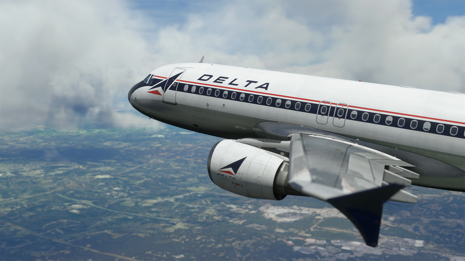 Fenix A320 | Delta Airlines (RETRO) 8K - Image 1