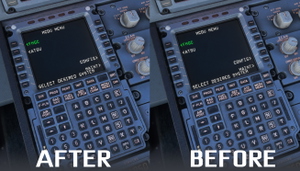 Fenix A320 Downscaled Cockpit Textures - FPS/stutter Improvement thumbnail 2