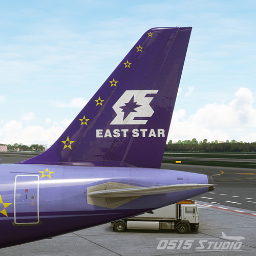 【0515STUDIO】Fenix A320 East Star Airlines(东星航空)B-6390