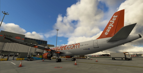 Fenix A320 Easyjet "OC" G-EZUA  (V1)